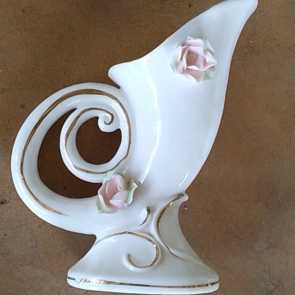 Vtg. Nippon Japan vase flowers 💐